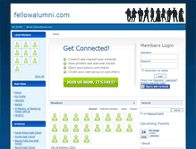 Tablet Screenshot of fellowalumni.com